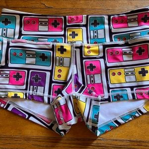 WODBOTTOM 2" Ultra Shorties. 87% polyester 13% spandex. Gently worn.